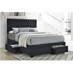 Coaster Furniture 305877KE Storage Bed, Grey - Eastern King Size -  Cioaster Co of America