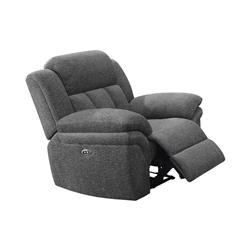 Picture of Coaster Furniture 609543P Power Glider Recliner, Charcoal