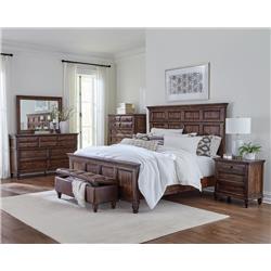 Picture of Coaster Furniture 223031KE-S4 Avenue Eastern King Bedroom Set&#44; 4 Piece