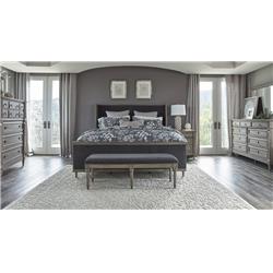Picture of Coaster Furniture 223121KE-S4 Alderwood Eastern King Bedroom Set&#44; 4 Piece