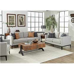 Coaster Furniture 508681-S2 Sofa Plus Loveseat Set, Light Grey - 2 Piece -  Cioaster Co of America