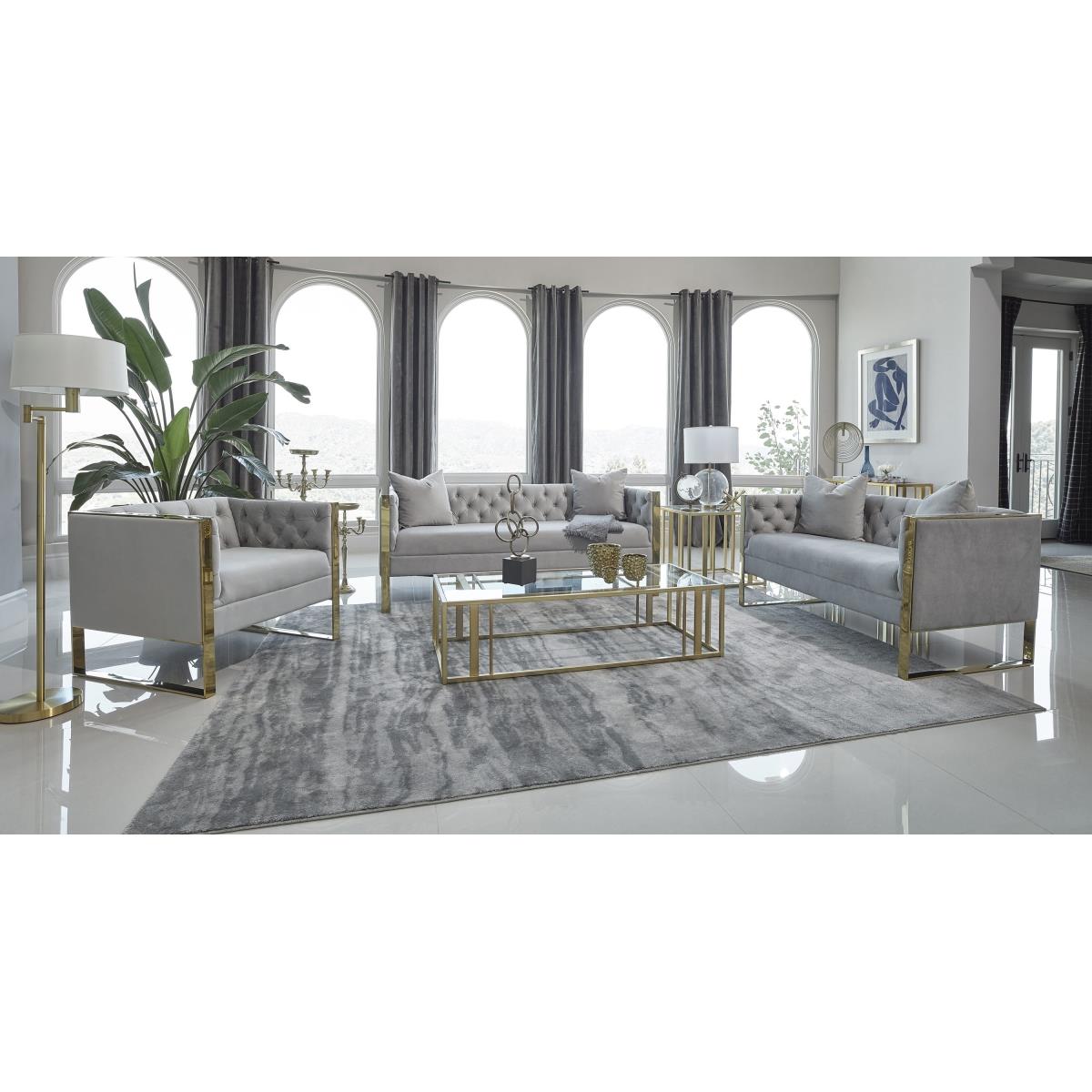 Picture of Coaster Furniture 509111-S2 Sofa Plus Loveseat Living Room Set - 2 Piece