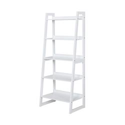 Picture of Coaster Furniture 805713 63.5 in. 5-Shelf Ladder Bookcase&#44; White
