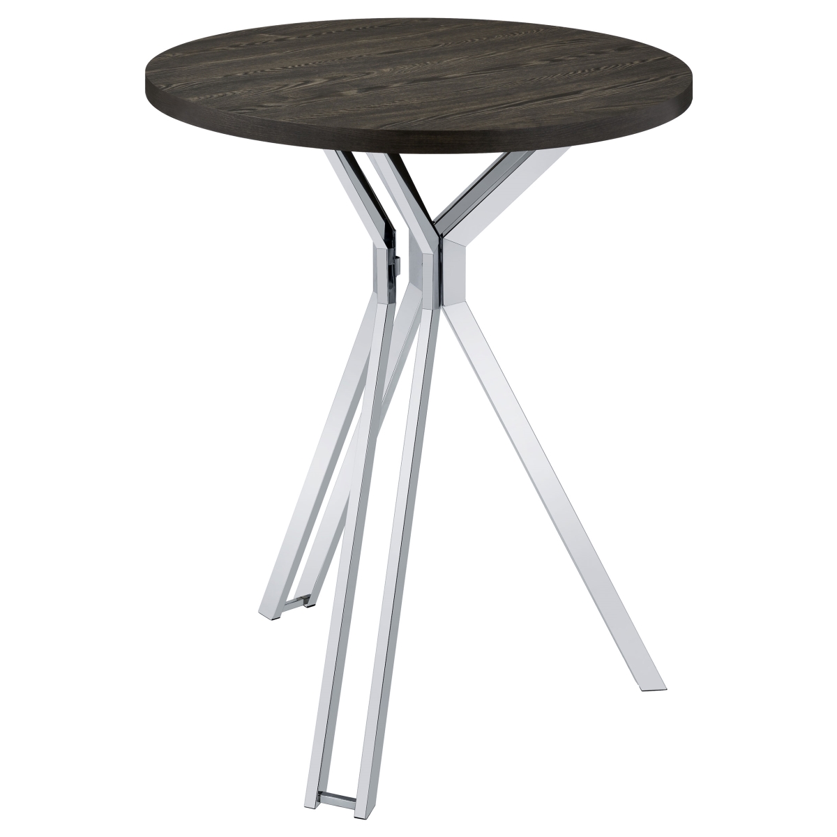 Picture of Coaster Furniture 183131 Edgerton Round Wood Top Bar Table - Dark Oak
