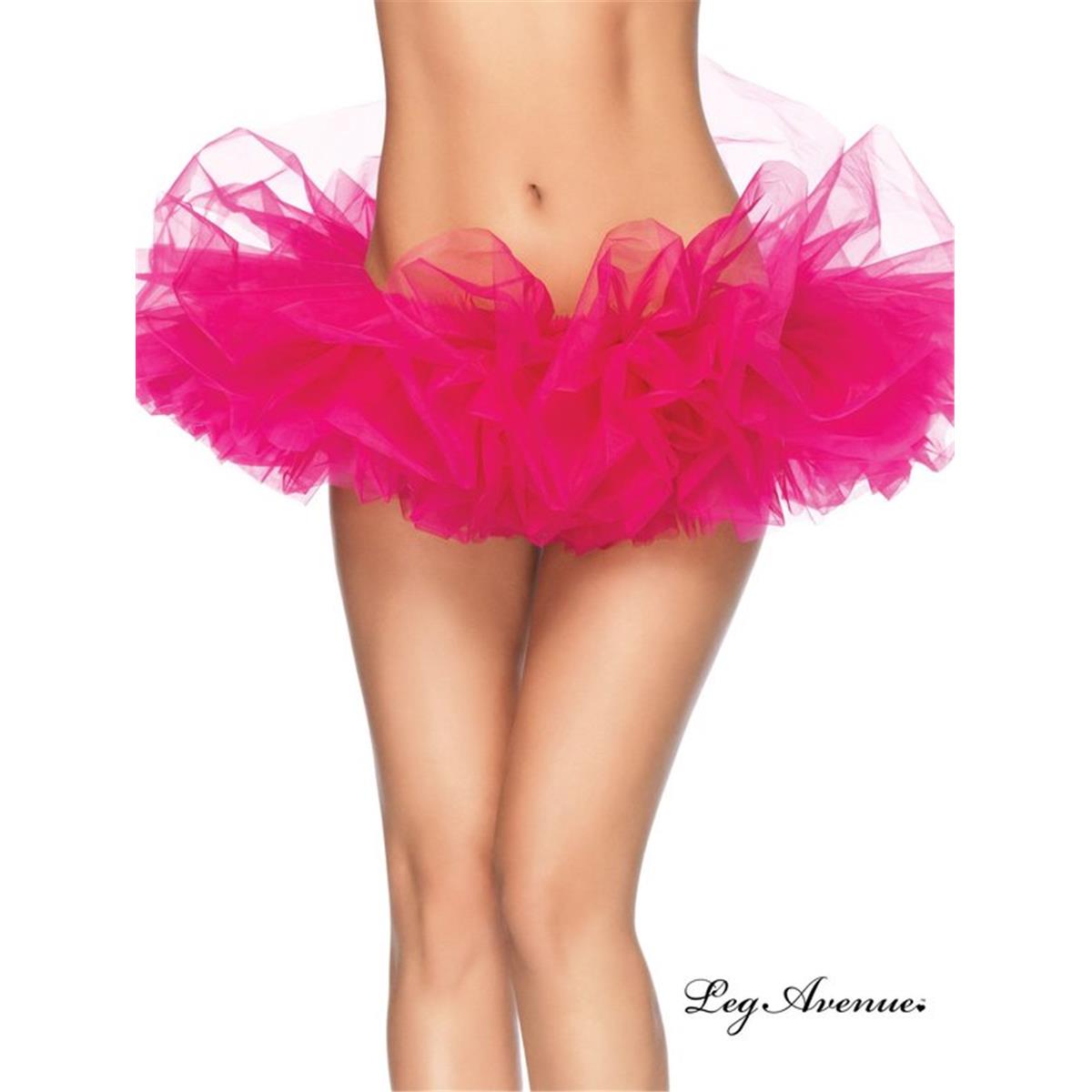 Picture of Costume SuperCenter A1705HPNK-HPNK Womens Hot Pink Organza Tutu