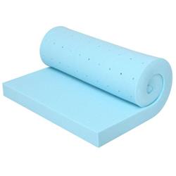 Picture of Total Tactic HU10001-K 3 in. King Size Gel-Infused Cooling Bed Topper for All-Night Comfy - 80 x 76 in.