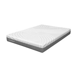 HU10124-Q 8 in. Mattress Gel Infused Memory Foam Medium Firm Bamboo, Charcoal - Queen Size -  Total Tactic