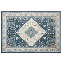 HU10268 Faux Wool Fabric Area Rugs Doormat - Medium