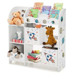 Picture of Total Tactic JZ10078 Wooden Children Storage Cabinet with Storage Bins