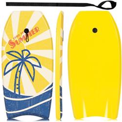 Picture of Total Tactic NP10043-M Super Lightweight Surfboard with Premium Wrist Leash - Medium