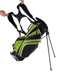 Picture of Total Tactic SP36394GR Golf Stand Cart Bag with 6-Way Divider Carry Pockets&#44; Green