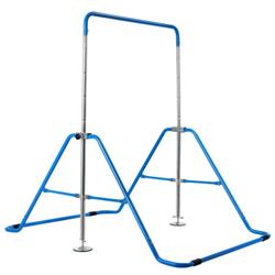 SP36972BL Expandable Gymnastics Training Bar Adjustable Junior Horizontal Kip Bar, Blue