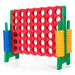 SP37158GN Jumbo 4-to-Score Giant Game Set with 42 Jumbo Rings & Quick-Release Slider, Green