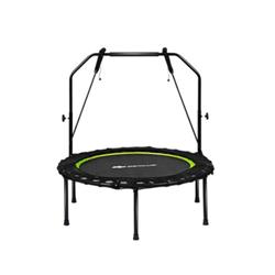 Picture of Total Tactic SP37176GN 40 in. Foldable Fitness Rebounder with Resistance Bands Adjustable Home&#44; Green