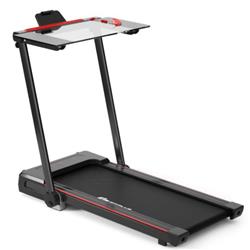 SP37179BK 2.25HP 3-in-1 Folding Treadmill with Table Speaker Remote Control, Black -  Total Tactic