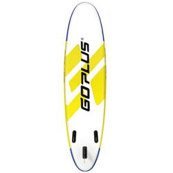 Picture of Total Tactic SP37342 11 ft. Inflatable Stand Up Paddle Board with Aluminum Paddle&#44; Yellow