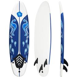 Picture of Total Tactic SP37374WH 6 ft. Surf Foamie Boards Surfing Beach Surfboard&#44; White