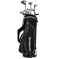 Men Profile Complete Golf Club Pack Set, Black - 10 Piece