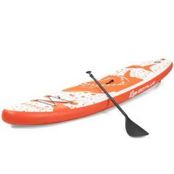 SP37440-M Inflatable Stand Up Paddle Board with Backpack Aluminum Paddle Pump - Medium