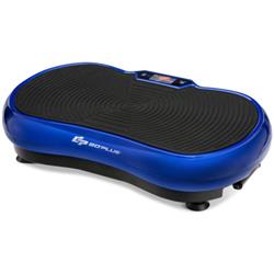 Picture of Total Tactic SP37518US-BL 3D Vibration Plate Fitness Machine with Remote Control&#44; Blue