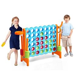 SP37521OR 2.5 ft. 4 to Score Giant Game Set, Orange