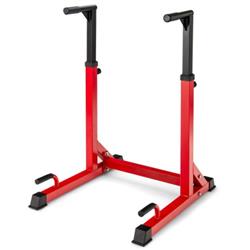 Picture of Total Tactic SP37552RE Adjustable Multi-function Dip-up Station for Power Training&#44; Red