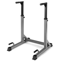 Picture of Total Tactic SP37552SL Adjustable Multi-function Dip-up Station for Power Training&#44; Red & Silver