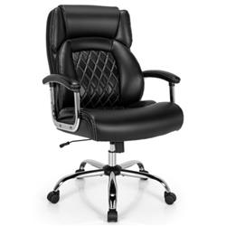 Picture of Total Tactic CB10337DK 500 lbs Height Adjustable Office Chair with Metal Base & Extra Wide Seat