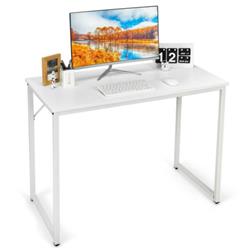 CB10360WH L-Shaped Computer Desk & Writing Workstation for Home & Office, White