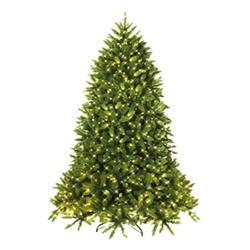 CM22057 6 ft. Premium Hinged Artificial Fir Christmas Tree with LED Lights