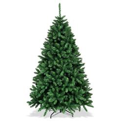 CM22064 6 ft. Hinged Artificial Christmas Tree with Solid Metal Stand