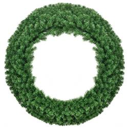 CM22821 48 in. Pre-Lit Cordless Artificial Christmas Wreath