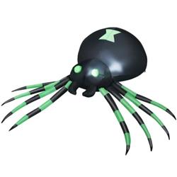 CM22861US 6 ft. Halloween Inflatable Blow-Up Spider
