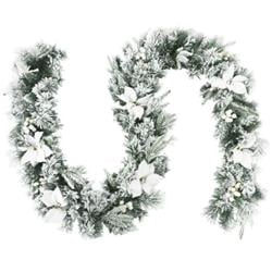 CM23509 9 ft. Pre-Lit Artificial Christmas Garland with 50 LED Lights