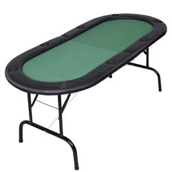 Picture of Total Tactic TY310280 8 Players Texas Holdem Foldable Poker Table