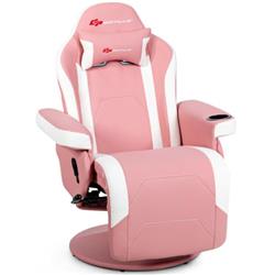 Picture of Total Tactic HW63196PI Ergonomic High Back Massage Gaming Chair with Pillow, Pink
