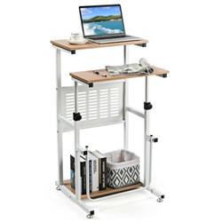 HW63844 Height Adjustable Stand Up Desk Computer Workstation