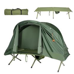 NP10151GN Cot Elevated Compact Tent Set with External Cover, Green
