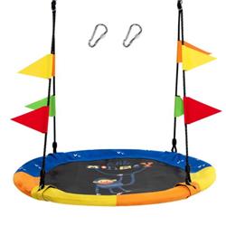 Picture of Total Tactic NP10153 40 in. Flying Saucer Tree Swing with Hanging Straps Monkey&#44; Yellow