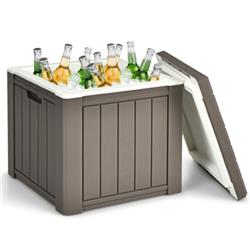 Picture of Total Tactic NP10312CF 10 gal Storage Cooler for Picnic & Outdoor Activities, Brown