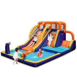 Picture of Total Tactic NP10359 4-in-1 Kids Bounce Castle with Splash Pool without Blower