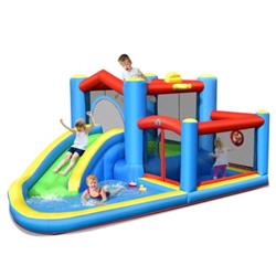 Picture of Total Tactic NP10361 Inflatable Kids Water Slide Outdoor Indoor Slide Bounce Castle without Blower