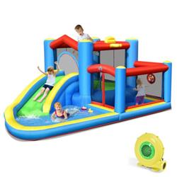 Picture of Total Tactic NP10367US Inflatable Kids Water Slide Bounce Castle with 480W Blower