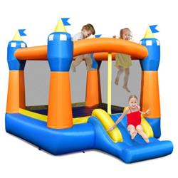 Picture of Total Tactic NP10397 Kids Inflatable Bounce House Magic Castle with Large Jumping Area without Blower