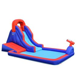 Picture of Total Tactic NP10444 5-in-1 Inflatable Water Slide with Climbing Wall