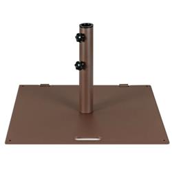 NP10531 50 lbs Square Patio Umbrella Base with 24 in. Weighted