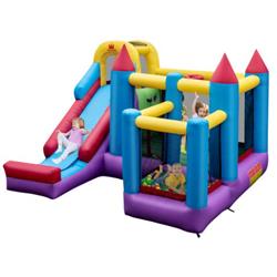 Picture of Total Tactic NP10535 5-in-1 Inflatable Bounce Castle without Blower