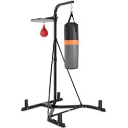 SP37727Plus Heavy Duty Boxing Punching Stand with Heavy Bag