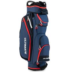 SP37828NY Lightweight & Large Capacity Golf Stand Bag, Navy