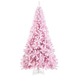 CM23974 7.5 ft. Flocked Christmas Tree